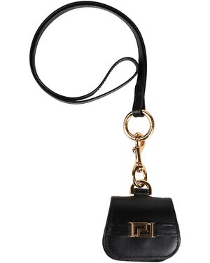 Versace Key Ring - Black