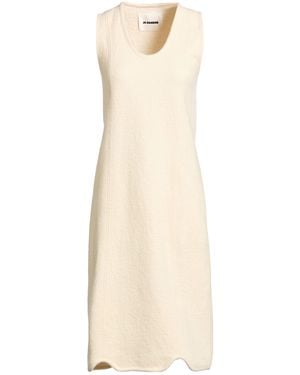 Jil Sander Midi Dresses - Natural