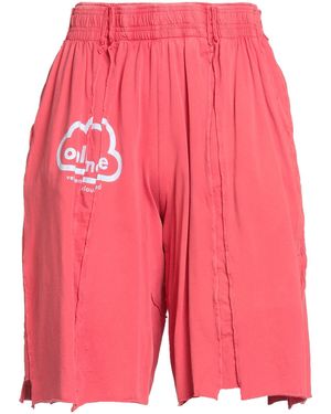 Vetements Shorts & Bermuda Shorts - Red
