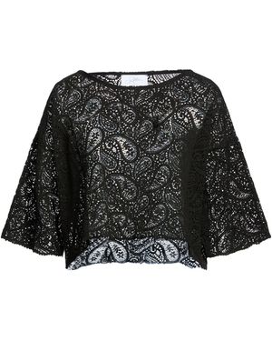 Soallure Top Cotton, Polyamide, Elastane - Black