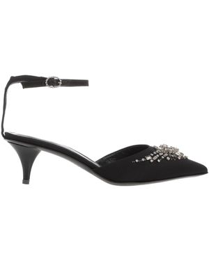 Amen Court Shoes - Black