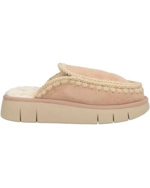 Mou Mules & Clogs - Natural