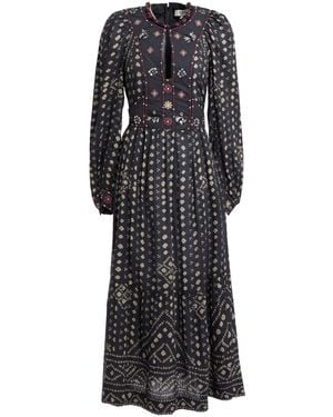 Sea Midi Dresses - Black