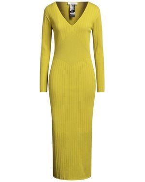 Liviana Conti Midi Dress - Yellow