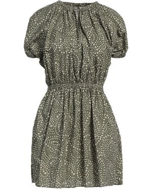Matteau Mini Dress Organic Cotton - Green