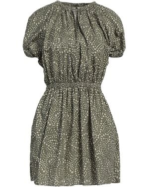 Matteau Mini Dress Organic Cotton - Green