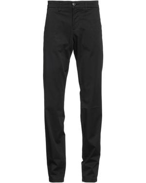Guess Pants Cotton, Elastane - Black