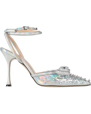 Mach & Mach Court Shoes - Metallic