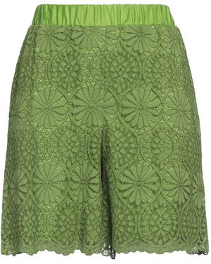 Shirtaporter Shorts & Bermuda Shorts Cotton, Viscose, Polyamide - Green