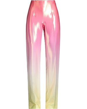 Patrizia Pepe Trousers Polyester, Elastane - Pink