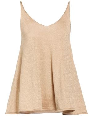 Circus Hotel Top Viscose, Polyamide, Metallic Fiber, Polyester - Natural