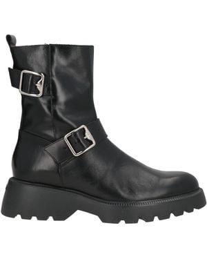 Wonders Ankle Boots Leather - Black