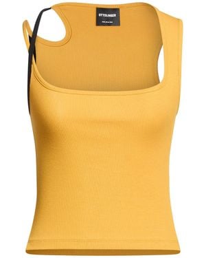 OTTOLINGER Tank Top Organic Cotton, Elastane - Yellow