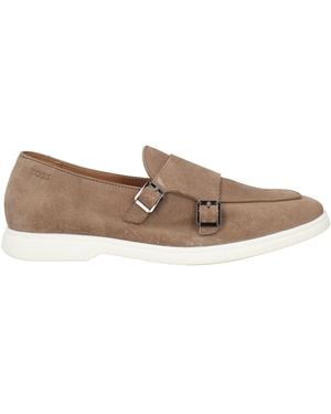 BOSS Loafers Leather - Brown