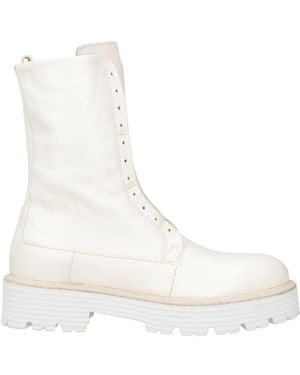 Hundred 100 Ankle Boots Leather - White