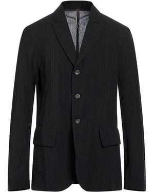 Masnada Blazer Cotton, Linen, Wool - Black