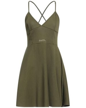 Odi Et Amo Mini Dress - Green