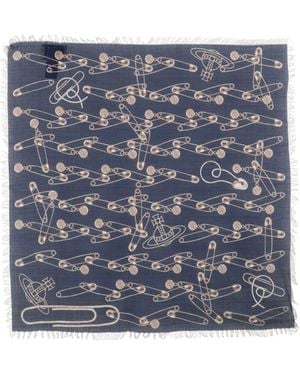 Vivienne Westwood Scarf - Blue
