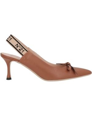 N°21 Pumps Leather - Brown