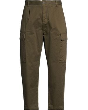 Scotch & Soda Military Trousers Cotton, Elastane - Green