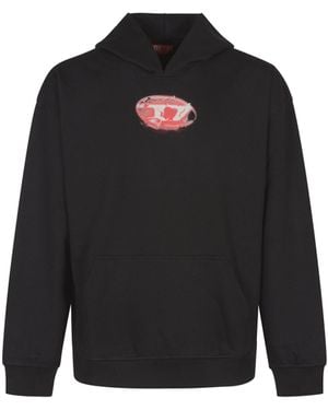 DIESEL Sweatshirt - Schwarz