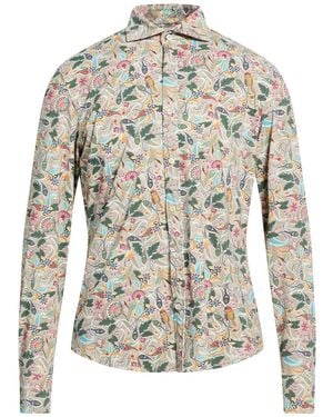 Paul & Shark Khaki Shirt Nylon, Elastane - Grey