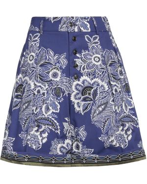 Etro Bright Shorts & Bermuda Shorts Cotton - Blue