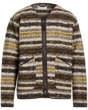 Universal Works Dark Cardigan Wool, Polyester - Gray