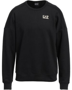 EA7 Sweatshirt Cotton, Polyester - Black