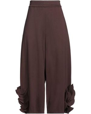 MEIMEIJ Pants Viscose, Polyamide, Elastane - Brown