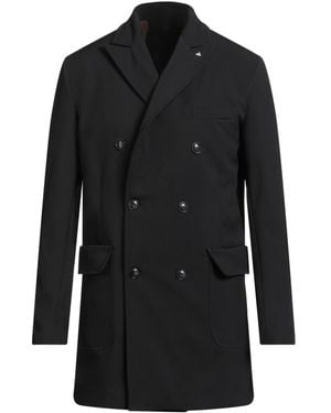 Berna Overcoat & Trench Coat - Black