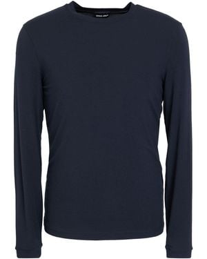 Giorgio Armani Midnight T-Shirt Viscose, Elastane - Blue