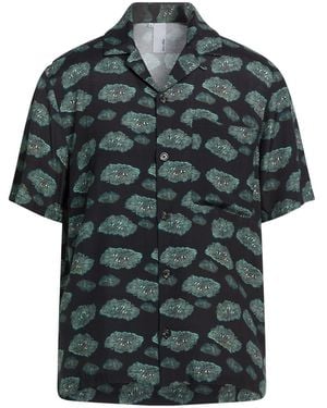 Magic Castles Shirt Viscose - Green