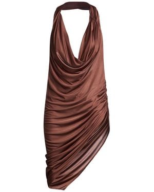 Atlein Midi Dress Viscose - Brown