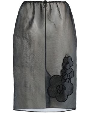 Cecilie Bahnsen Midi Skirt - Grey