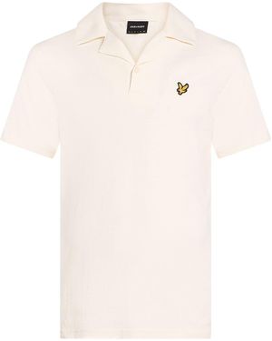 Lyle & Scott Polo Shirt Cotton, Linen - Natural