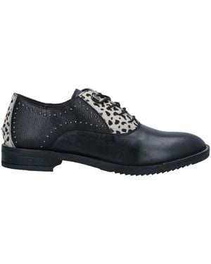 CafeNoir Lace-up Shoes - Black