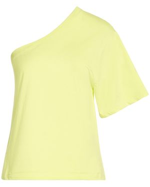 SOLOTRE T-Shirt Cotton, Elastane - Yellow