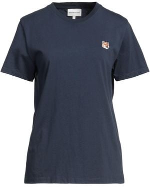 Maison Kitsuné T-Shirt Cotton - Blue