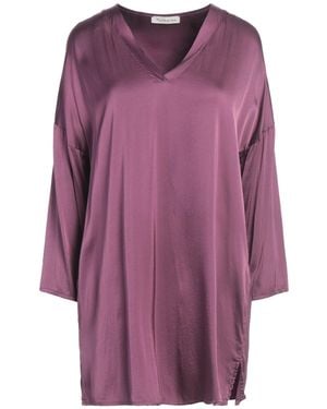 Manila Grace Top Viscose - Purple