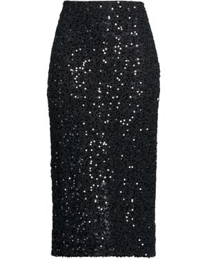 ViCOLO Midi Skirt Polyester, Nylon, Elastane - Black