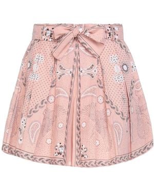 Sandro Shorts & Bermuda Shorts Linen, Cotton - Pink