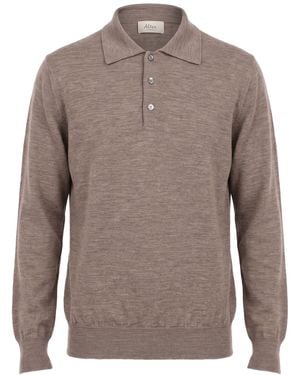 Altea Light Sweater Virgin Wool - Brown