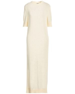 Jil Sander Maxi Dress Cotton - White