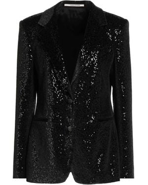Tagliatore 0205 Blazer Polyester, Elastane - Black