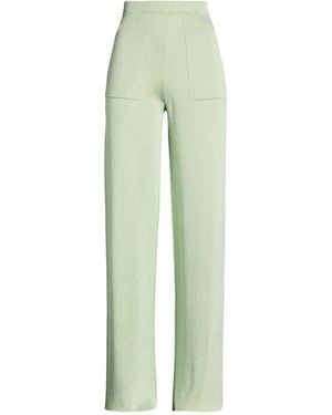 Roberto Collina Light Pants Viscose, Metallic Polyester - Green