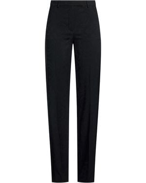 Versace Trousers Virgin Wool, Silk - Blue