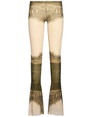Jean Paul Gaultier Pants Polyamide - Natural