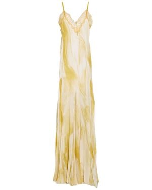 Elisabetta Franchi Maxi Dress Viscose - Metallic