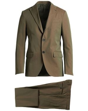 Lardini Dark Suit Cotton - Green